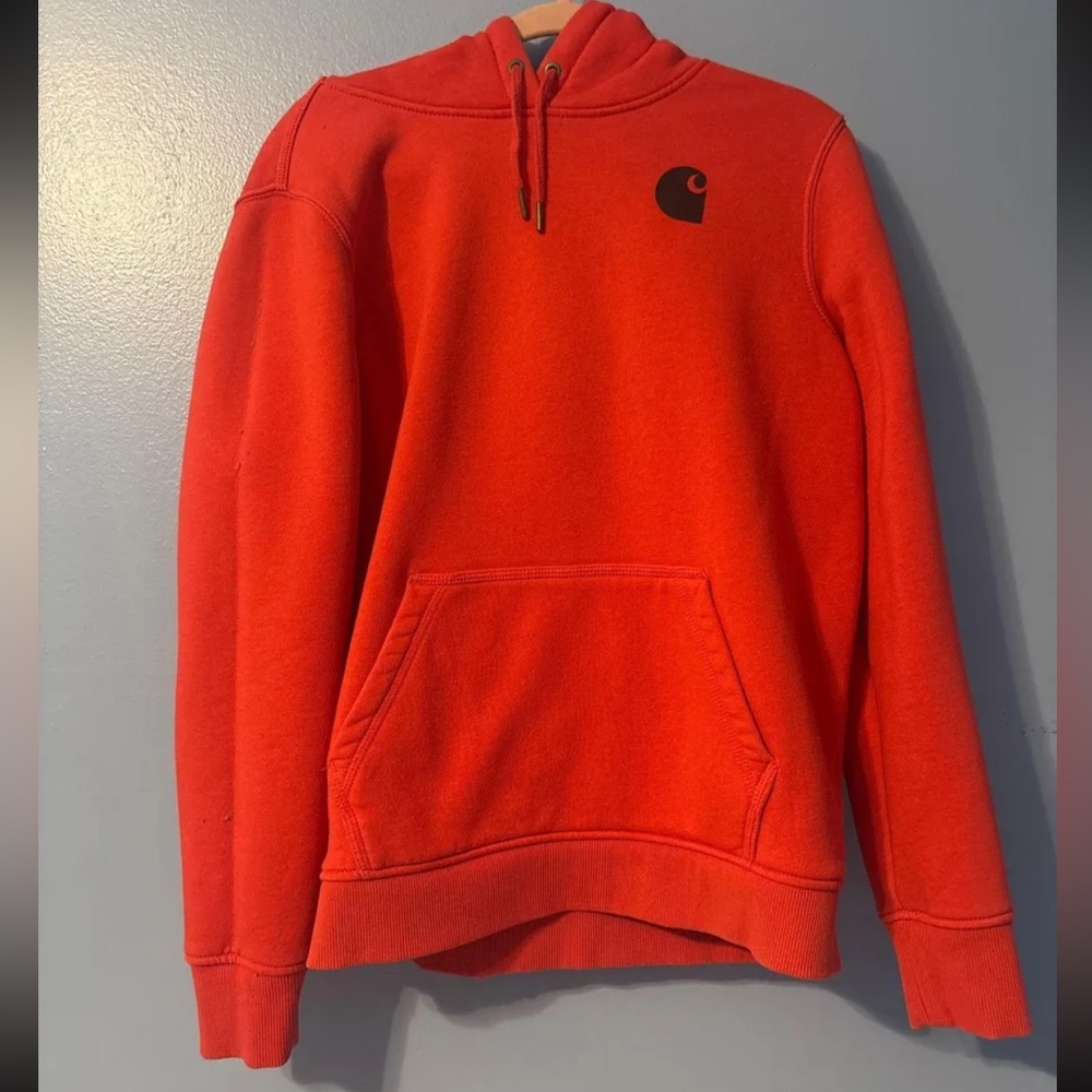 Women’s Orange carhartt hoodie